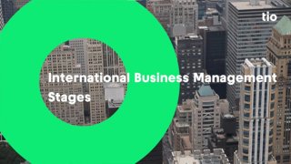 Stages bij International Business Management