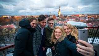 Study trip to Tallinn for marketing students
