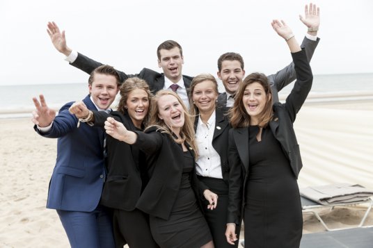 Enthousiaste Tio-studenten