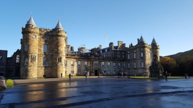 Visiting Edinburgh during a study trip