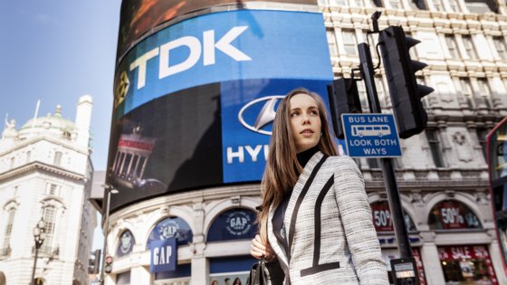 Larissa working in London