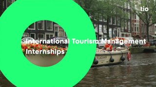 Internships in tourism: all over the world