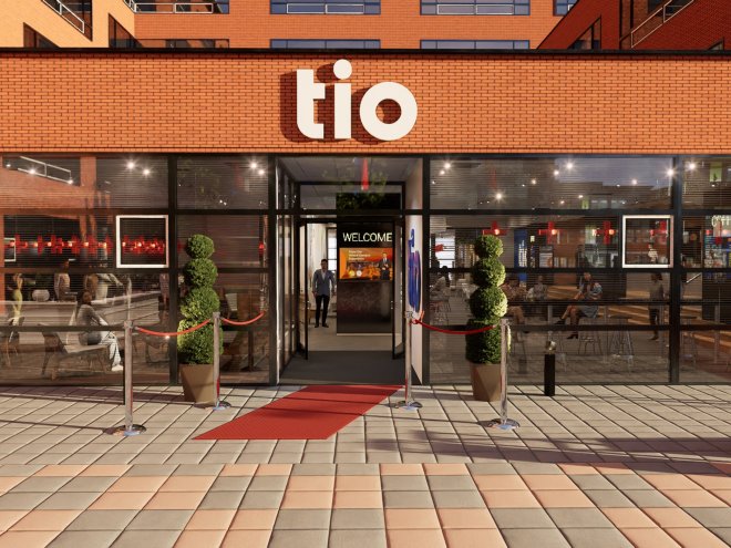 Online Open Day - main door