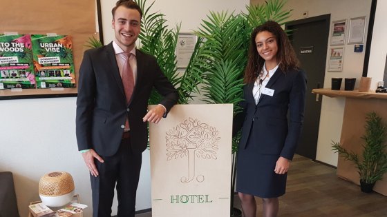 Hotel school students transform hostel into 4-star hotel