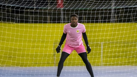 Tyrick Bodak is keeper voor Eredivisieclub Telstar, én het nationale elftal van Curaçao