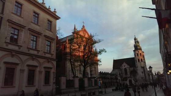 Visiting Krakow while giving lectures