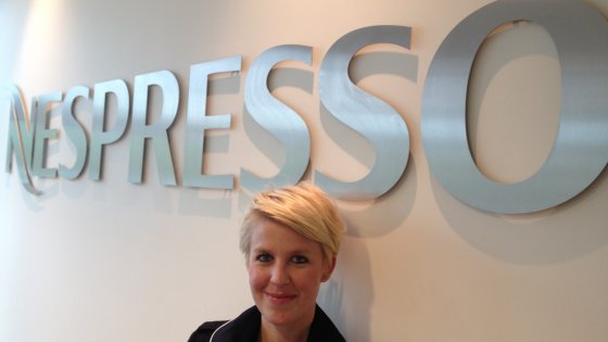 Former Tio student working at Nespresso