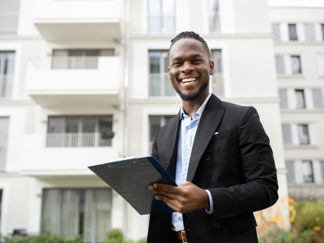 Maak het als real estate manager