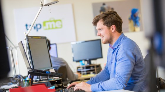 Marketing manager at a travel agent