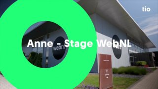 Anne loopt stage bij WebNL op de marketingafdeling