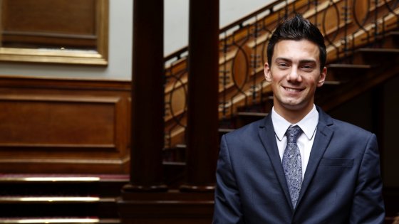 Hotel Management student is working in Oxford
