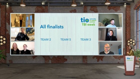 Tourism students at work for Corendon - Tio University