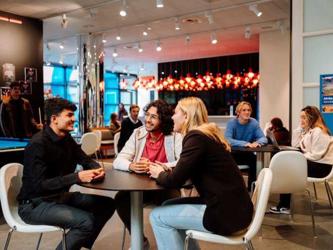 International student at campus Amsterdam