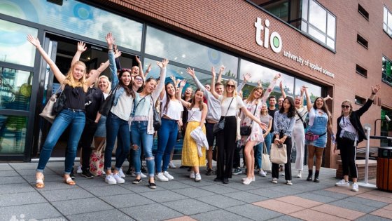 Welcome exchange students in Amsterdam